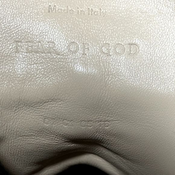 Fear of God Black Neoprene Military High Top Zippered Boots Men Size 10 US, 44 - Picture 10 of 15